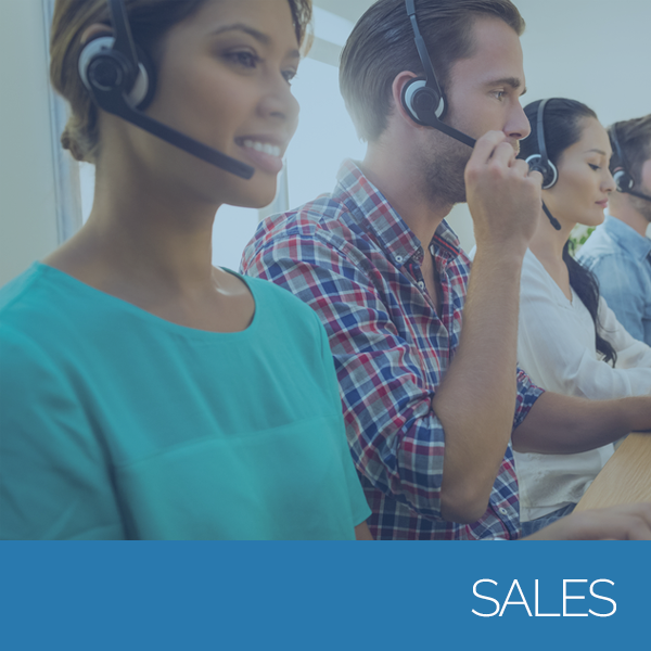 Happy outsourced sales teams